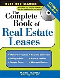 The Complete Book of Real Estate Leases (Paperback, CD-ROM, 1st)
