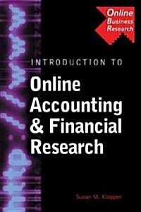 Introduction to Online Accounting & Financial Research (Hardcover)