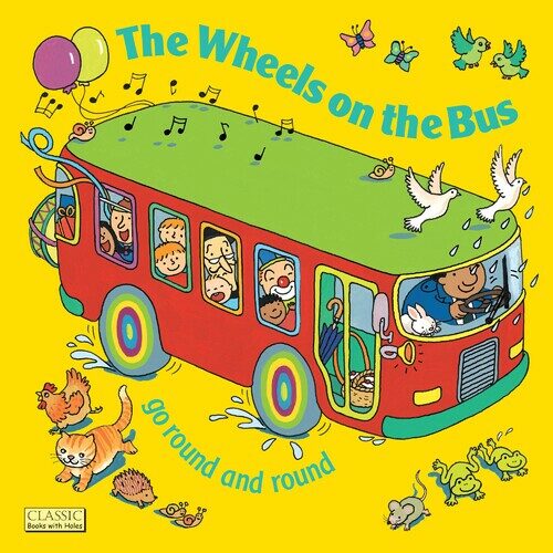 노부영 마더구스 세이펜 The Wheels on the Bus Go Round and Round (Paperback)