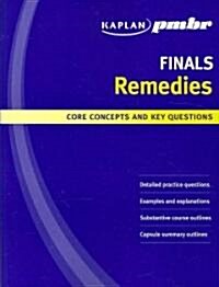 Kaplan PMBR Finals Remedies (Paperback)