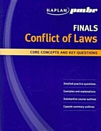Kaplan Pmbr Finals Conflict of Laws (Paperback)