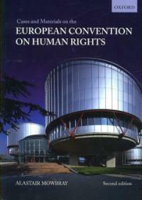 Cases and materials on the European Convention on Human Rights 2nd ed