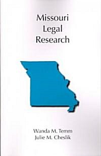 Missouri Legal Research (Paperback)