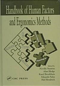 Handbook of Human Factors and Ergonomics Methods (Hardcover)