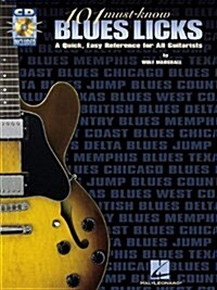 101 Must-Know Blues Licks (Paperback, Compact Disc)