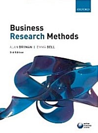 [중고] Business Research Methods (Paperback, 3)