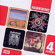 [수입] Hawkwind - 4 Albums [4CD]
