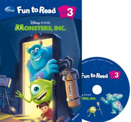 Disney Fun to Read Set 3-10 : Monsters, Inc (몬스터 주식회사) (Paperback + Workbook + Audio CD)