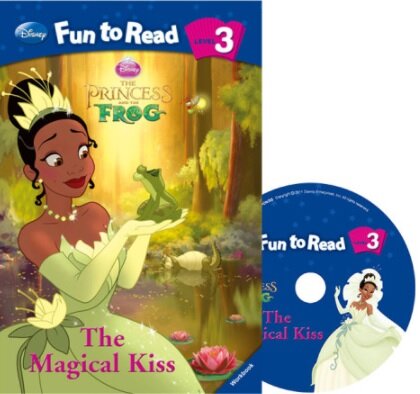 Disney Fun to Read Set 3-07 : The Magical Kiss (공주와 개구리) (Paperback + Workbook + Audio CD)