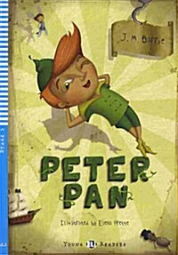 Peter Pan : Young ELI Readers Stage 3 (Paperback + CD)