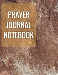 Prayer Journal Notebook: With Calendar 2018-2019, Creative Christian Workbook with Simple Guide to Journaling: Size 8.5x11 Inches Extra Large M (Paperback)