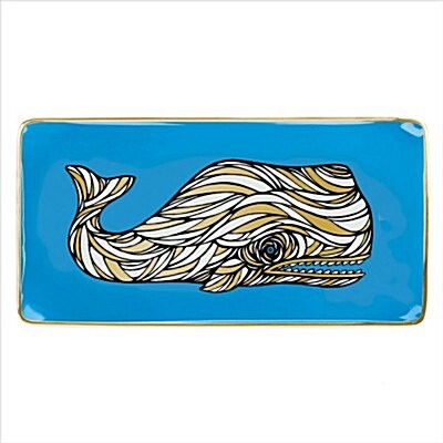 Patch NYC Whale Rectangle Porcelain Tray (Other)