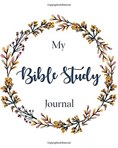 Bible Study Journal: A Beautiful Bible Study Journal to Write in - Bible Study Workbooks for Christian Personal Journaling (Paperback)