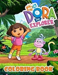 Dora the Explorer Coloring Book: Nickelodeon Junior, Activity Book for Kids (30 Illustrations) (Paperback)