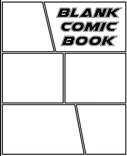 Blank Comic Book: Create Your Own Comic with Comic Blank Notebook Journak for Kids, 130 Pages, 7.5x9.25, Draw Your Own Comics Idea and S (Paperback)