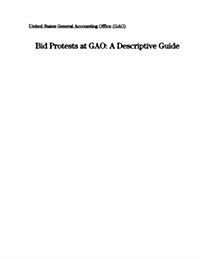 Bid Protests at Gao: A Descriptive Guide (Paperback)