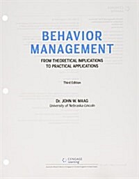 Behavior Management + Mindtap Education, 1 Term - 6 Months Access Card (Loose Leaf, 3rd, PCK)