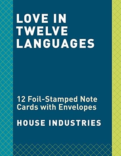 Love in Twelve Languages: 12 Foil-Stamped Note Cards with Envelopes (Other)
