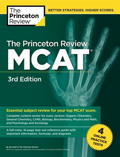 The Princeton Review McAt, 3rd Edition: 4 Practice Tests + Complete Content Coverage (Paperback)