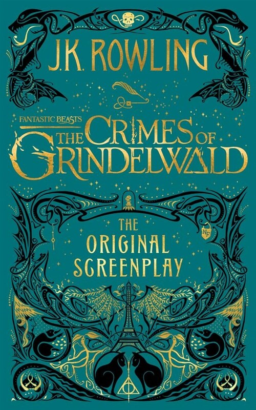 [중고] Fantastic Beasts: The Crimes of Grindelwald - The Original Screenplay (Hardcover)