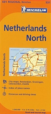 Michelin Netherlands North (Folded)