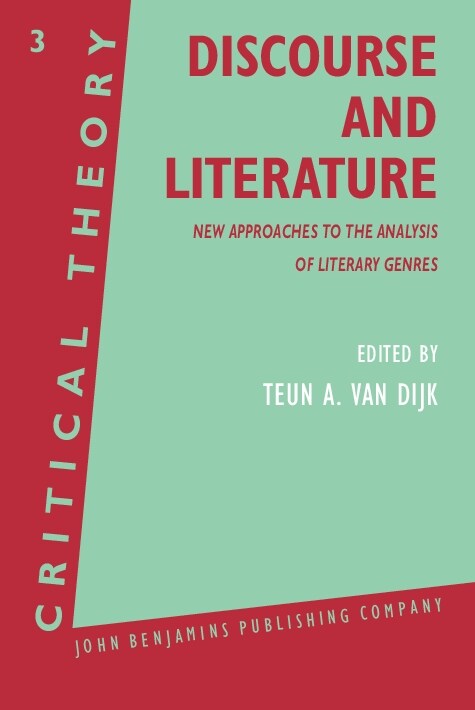 Discourse and Literature (Hardcover)