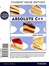 Absolute C++, Student Value Edition with 12-Month Student Access Code (Loose Leaf, 5)