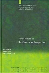 Noun Phrase in the Generative Perspective (Hardcover)