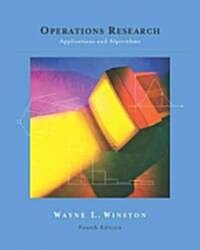 Operations Research: Applications and Algorithms (with CD-ROM and Infotrac) [With CDROM and Infotrac] (Hardcover, 4, Revised)