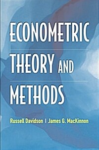 Econometric Theory and Methods (Hardcover)