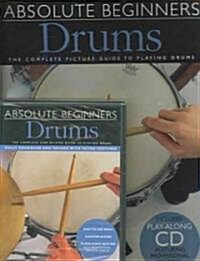 Absolute Beginners Drums (Paperback, Compact Disc, DVD-ROM)