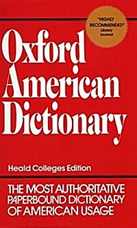 Oxford American Dictionary (Mass Market Paperback)