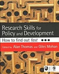 Research Skills for Policy and Development: How to Find Out Fast (Paperback)