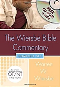 Wiersbe Bible Commentary 2 Vol Set (Hardcover)