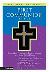 First Communion Bible-GNV-Compact [With Gold Charm on Ribbon Marker] (Imitation Leather, 2)