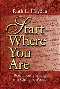 Start Where You Are (Paperback)