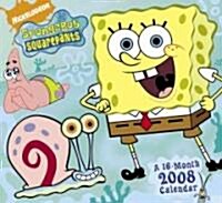 Spongebob Squarepants 2008 Calendar (Paperback, 16-Month, Wall)