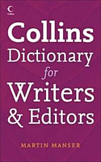 Collins Dictionary for Writers and Editors (Paperback)