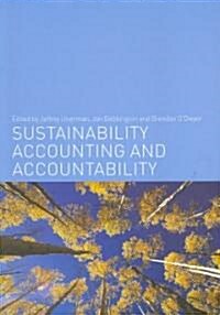 Sustainability Accounting and Accountability (Paperback)