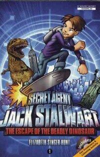 Jack Stalwart #1 : The Escape of the Deadly Dinosaur - United States (Paperback + CD 2장, 미국판)