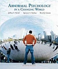 Abnormal Psychology in a Changing World (Hardcover, Digital Online, 7th)
