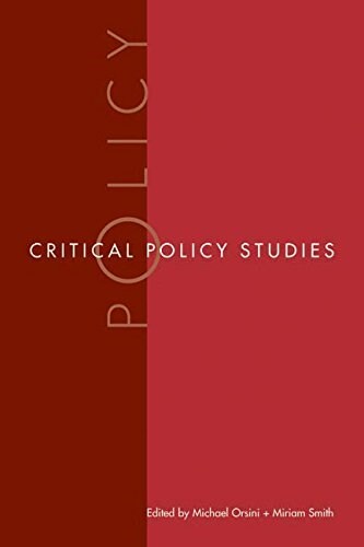 Critical Policy Studies (Paperback)