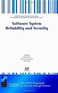 Software Systems Reliabilty and Security (Hardcover)
