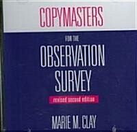 Copymasters For The Observation Survey (CD-ROM, 2nd, Revised)