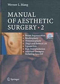 Manual of Aesthetic Surgery 2: Breast Augmentation; Brachioplasty; Abdominoplasty; Thigh and Buttock Lift; Liposuction; Hair Transplantation; Adjuvan (Hardcover)