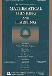 Models and Modeling Perspectives: A Special Double Issue of Mathematical Thinking and Learning (Paperback)