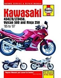 Haynes Kawasaki 454LTD/LTD450 Vulcan 500 and Ninja 250: Service and Repair Manual (Hardcover)