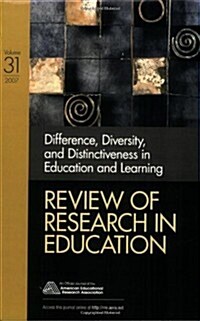 Difference, Diversity, and Distinctiveness in Education and Learning: Volume 31 (Paperback)