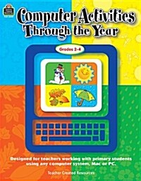 Computer Activities Through the Year: Primary (Paperback)