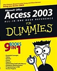 Access 2003 All-In-One Desk Reference for Dummies . (Paperback)